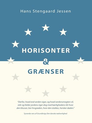 cover image of Horisonter og grænser